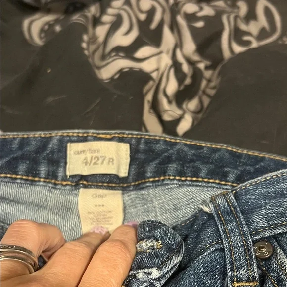Gap Curvy Flare Blue Jeans, Size 4R - Picture 4 of 8